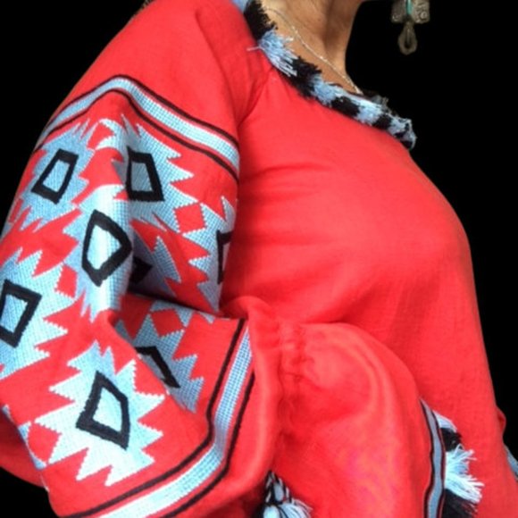 Stunning NWT March 11 Ukranian Designer Tunic Mini Dress - Picture 7 of 8